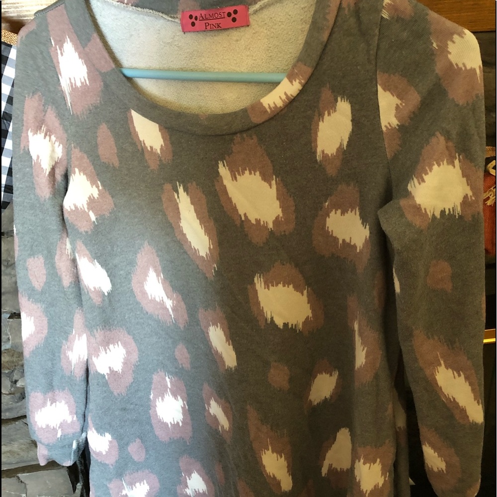 Printed tunic/dress